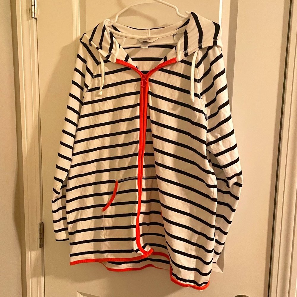 CJ Banks Striped Hoodie